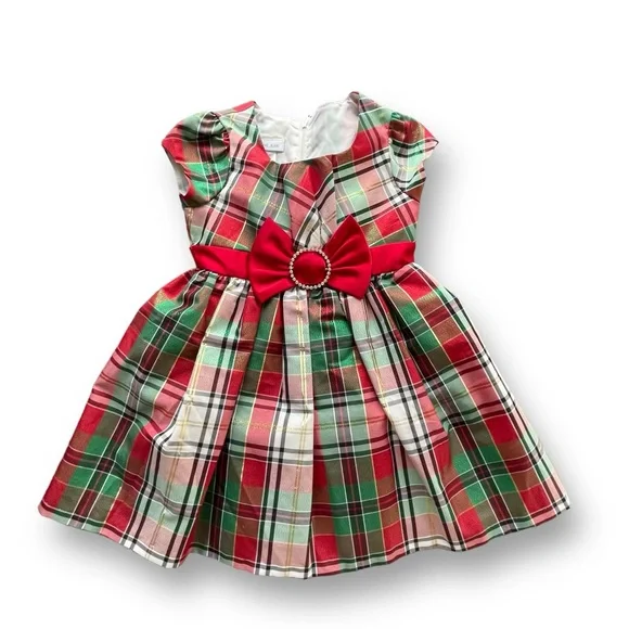 oshkosh christmas dress OshKosh Baby girl sz 24M Black Velvet snowflake embr. holiday Christmas dress